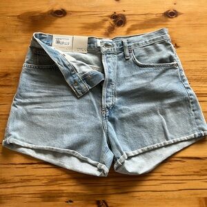 Agolde Dee Vintage High Rise short rolled hem ❣️ NWT